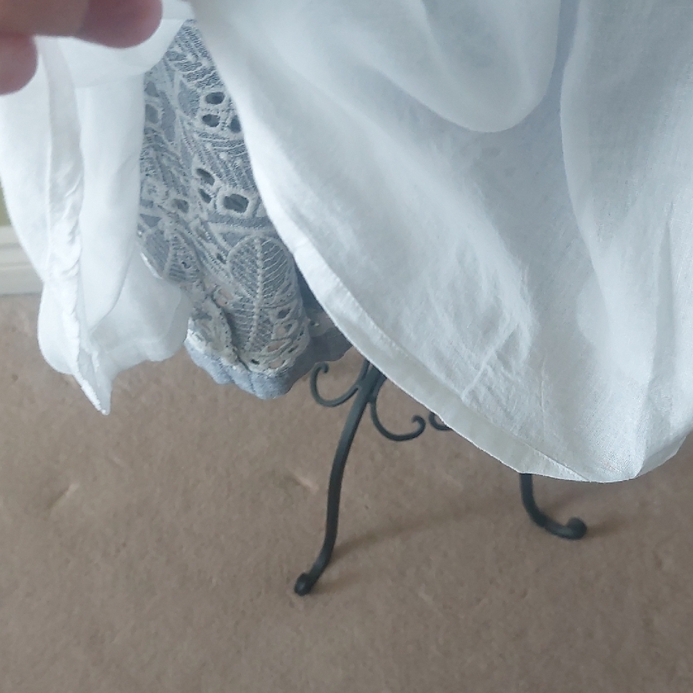 Atmosphere, Size 42/ M, with pockets Blue Halter Sundress for Weddings - Picture 11 of 13